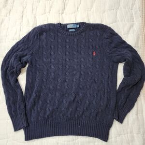 Ralph Lauren Classic Cable Knit Sweater